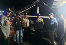 Patroli Bersama Warga, Polsek Salimpaung Perkuat Keamanan Nagari Tabek Patah