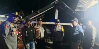 Patroli Bersama Warga, Polsek Salimpaung Perkuat Keamanan Nagari Tabek Patah