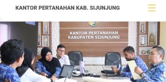 Percepat Penyelesaian Layanan, Kantor Pertanahan Sijunjung Monitoring Tunggakan Secara Intensif