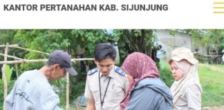 Pastikan Kesesuaian Pemanfaatan Ruang, Kantor Pertanahan Sijunjung Tinjau Lokasi PKKPR Non Berusaha