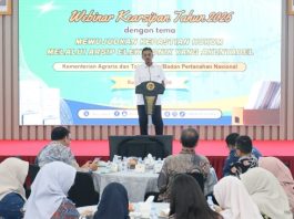Peralihan Arsip Pertanahan Elektronik sebagai Sebuah Keniscayaan, Sekjen ATR/BPN: Harus Dikelola dengan Baik