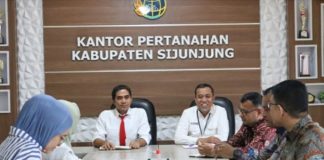 Evaluasi Kemajuan PTSL 2026, Kantor Pertanahan Sijunjung Gelar Monev Bersama Pejabat Pengawas