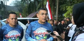 Hadiri Gerakan Nasional “AYO Muliakan Sungai”, Wamen Ossy: Memuliakan Sungai Berarti Memuliakan Negara