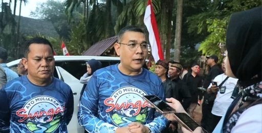 Hadiri Gerakan Nasional “AYO Muliakan Sungai”, Wamen Ossy: Memuliakan Sungai Berarti Memuliakan Negara