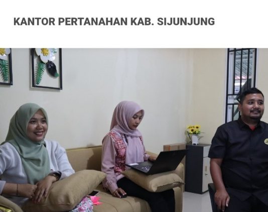 Perkuat Tata Kelola Organisasi, Kantor Pertanahan Kabupaten Sijunjung Ikuti Pendampingan SPIP