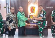 Perkuat Legalitas Aset Negara, Kantah Sijunjung Serahkan Sertipikat Hak Pakai untuk Subdenpom Sijunjung