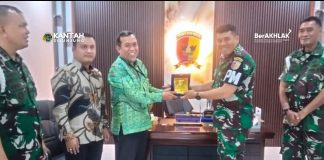 Perkuat Legalitas Aset Negara, Kantah Sijunjung Serahkan Sertipikat Hak Pakai untuk Subdenpom Sijunjung
