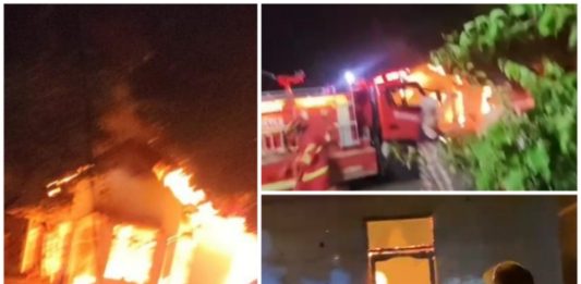 Tanjuang Barulak Membara, Satu Unit Rumah Permanen Hangus Terbakar Sabtu Dinihari
