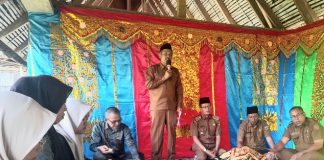 Ketua BPRN Mushardi Buka Musnag Tabek, Wali Nagari Risfel Sampaikan Kondisi Keuangan Nagari