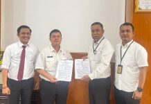 Perkuat Sinergisitas Lintas Sektoral, Kantah Sijunjung Tandatangani PKS dengan Nakertrans Sumbar