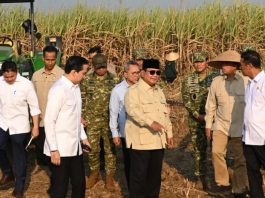 Dampingi Presiden Probowo Panen Raya, Menteri Nusron: Ketahanan Pangan Butuh Kepastian Hukum Tanah