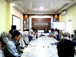Perkuat Kualitas Layanan dan Kinerja, Kantor Pertanahan Sijunjung Gelar Monev PSN dan Kegiatan Rutin