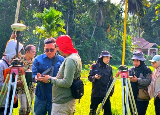 Pastikan Akurasi Pemetaan PTSL 2026, Kantah Sijunjung Verifikasi Kualitas Foto Tegak di Tiga Nagari