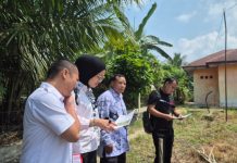 Wujudkan Tertib Administrasi, Panitia A Kantah Sijunjung Lakukan Pemeriksaan SLBN 1 Kamang