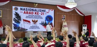Jadi Pembicara di Diklat Pratama DPP GMPK, Menteri Nusron: Nasionalisme Menjadikan Bangsa yang Kuat