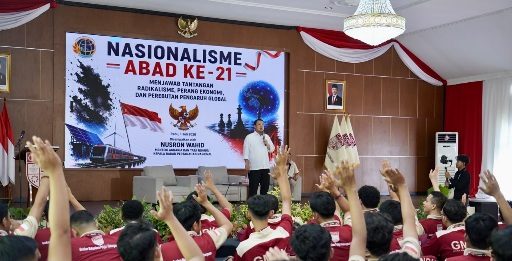 Jadi Pembicara di Diklat Pratama DPP GMPK, Menteri Nusron: Nasionalisme Menjadikan Bangsa yang Kuat