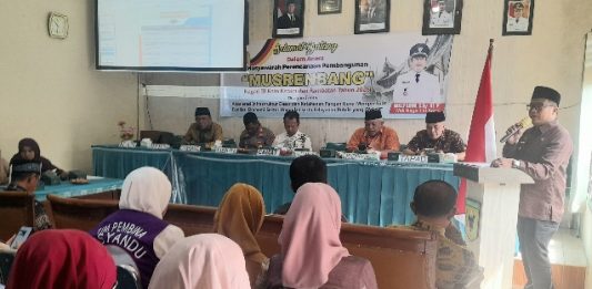 Dihadiri Perwakilan Dinas PMD PPKB, Wali Nagari Willy Adha Buka Musrenbang III Koto