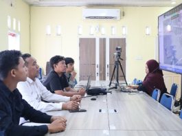 Kawal Kualitas Pemetaan PTSL 2026, Kantah Sijunjung Evaluasi Hasil Foto Tegak PT Geotrav Bhuana Survey