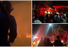 Kebakaran Hebat Landa Tanah Datar, Empat Ruko, Dua Unit Rumah dan Satu Gudang Dimamah Sijago Merah