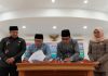 Dipimpin Ketua Anton Yondra, DPRD dan Pemkab Tandatangani Nota Kesepakatan KUA-PPAS 2026