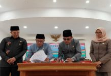 Dipimpin Ketua Anton Yondra, DPRD dan Pemkab Tandatangani Nota Kesepakatan KUA-PPAS 2026