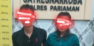 Sepakat Edarkan Sabu, Sepasang Suami Isteri Pindah Nginap ke Sel Tahanan Polisi