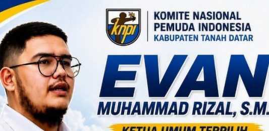 Melalui Musda KNPI Tanah Datar 2026, Evan Muhammad Rizal, S.M. Resmi Terpilih Sebagai Ketua Umum