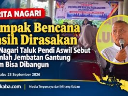 Buka Musrenbang Nagari Taluk, Wali Nagari Pendi Aswil Angkat Dampak Bencana yang Belum Tuntas