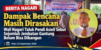 Buka Musrenbang Nagari Taluk, Wali Nagari Pendi Aswil Angkat Dampak Bencana yang Belum Tuntas