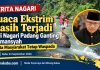 Curah Hujan Terlalu Tinggi, Wali Nagari Padang Ganting Harmansyah Himbau Masyarakat Waspada Bencana