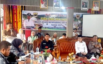 Buka Musrenbang Batu Basa, Wali Nagari Minta Warga Jangan Terpengaruh Polemik yang Salah