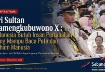 Sri Sultan Hamengkubuwono X: Indonesia Butuh Insan Pertanahan yang Mampu Baca Peta Sekaligus Memahami Manusia