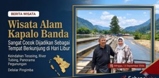 Wisata Alam Kapalo Banda, Sangat Cocok Dijadikan Sebagai Tempat Berkunjung di Hari Libur
