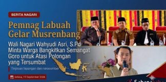 Dihadiri Anggota DPRD Zuldafri Dharma, Wali Nagari Wahyudi Asri Buka Musrenbang Labuah