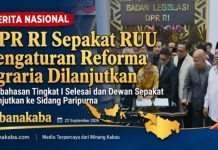 Pembahasan Tingkat I Selesai, RUU Pengaturan Reforma Agraria Sepakat Dilanjutkan ke Paripurna