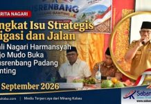 Mengapung dalam Musrenbang Padang Ganting, Jalan Kabupaten Rajo Dani-Padang Datar Perlu Perbaikan