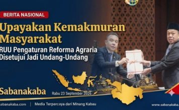 Upayakan Kemakmuran Masyarakat, RUU Pengaturan Reforma Agraria Disetujui Jadi Undang- Undang