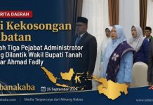Wabup Ahmad Fadly Lantik 3 Pejabat Manajerial, Zulhermi, S.Ag Tempati Posisi Kabag Kesra