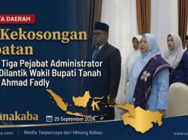 Wabup Ahmad Fadly Lantik 3 Pejabat Manajerial, Zulhermi, S.Ag Tempati Posisi Kabag Kesra