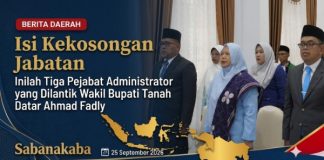 Wabup Ahmad Fadly Lantik 3 Pejabat Manajerial, Zulhermi, S.Ag Tempati Posisi Kabag Kesra