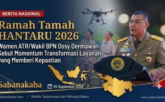 Ramah Tamah HANTARU 2026, Wamen Ossy Sebut Momentum Transformasi Layanan yang Memberi Kepastian