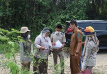 Terkait Permohonan CV Muara Jaya Sakti, Kantah Sijunjung Laksanakan Peninjauan Lapangan PKKPR Berusaha