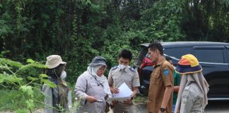 Terkait Permohonan CV Muara Jaya Sakti, Kantah Sijunjung Tinjau Lapangan PKKPR Berusaha