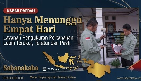 Hanya Menunggu Empat Hari, Layanan Pengukuran Pertanahan Lebih Terukur, Teratur, dan Pasti