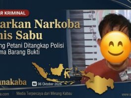 Edarkan Narkoba Jenis Sabu, Seorang Petani Diamankan Pihak Kepolisian Beserta Sejumlah BB