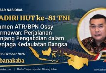 Hadiri HUT ke-81 TNI, Wamen Ossy: Perjalanan Panjang Pengabdian dalam Menjaga Kedaulatan Bangsa