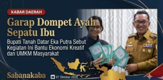 Garap Dompet Ayah Sepatu Ibu, Pemkab Tanah Datar Minta Libatkan Ekonomi Kreatif dan UMKM