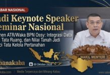 Wamen ATR/Waka BPN: Integrasi Data Hak, Tata Ruang, dan Nilai Tanah Jadi Kunci Tata Kelola Pertanahan