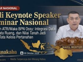 Wamen ATR/Waka BPN: Integrasi Data Hak, Tata Ruang, dan Nilai Tanah Jadi Kunci Tata Kelola Pertanahan