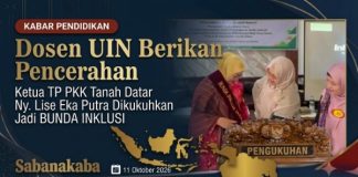 Dosen UIN MY Berikan Pencerahan, Ketua TP PKK Ny.Lise Eka Putra Dikukuhkan Jadi Bunda Inklusi